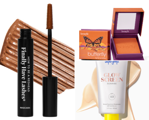 Red head beauty favs 👩‍🦰💄 cover photo collage