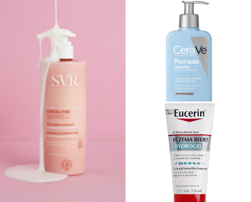 Skincare Routine for Eczema/Psoriasis/Dermatitis etc cover photo collage