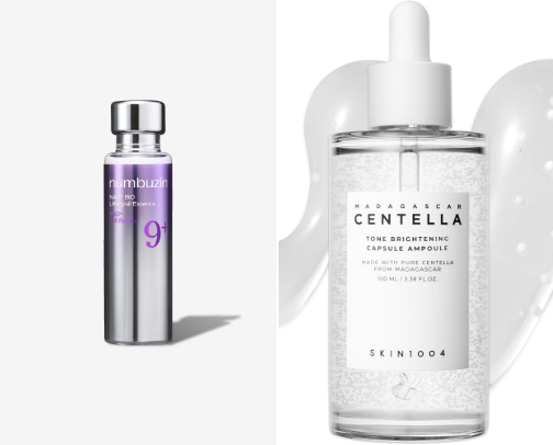 Skincare products I swear by cover photo collage