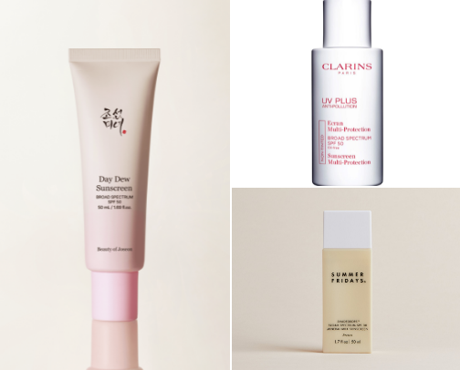 Sunscreens That Leave No White Cast cover photo collage