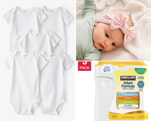 Baby Shower Gift Ideas & Essentials cover photo collage
