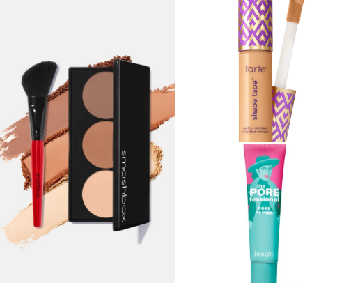 Hair, skin, and makeup needs cover photo collage