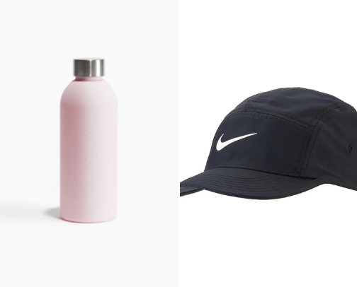 Gym accessories cover photo collage