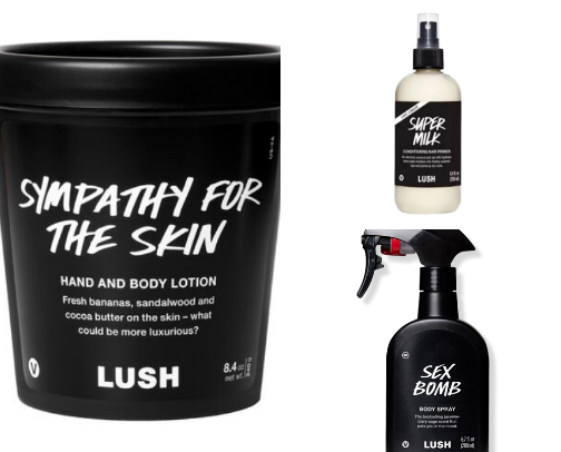 Tried & True LUSH Favorites cover photo collage