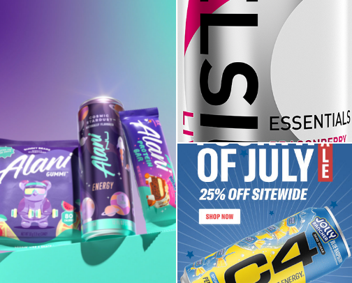 Favorite Energy Drinks cover photo collage