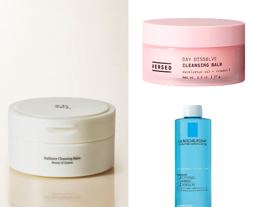 my anti 20-step skincare routine cover photo collage