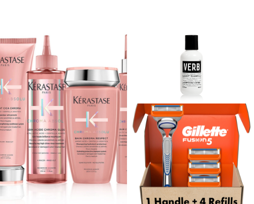 what’s in my shower? cover photo collage