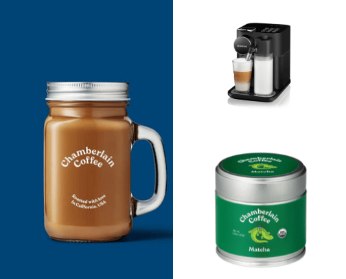CAFFINE CRAZE cover photo collage