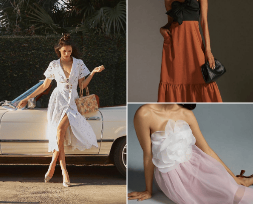 Dresses cover photo collage