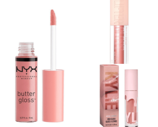 Makeup(Lip glosses under 25$) cover photo collage