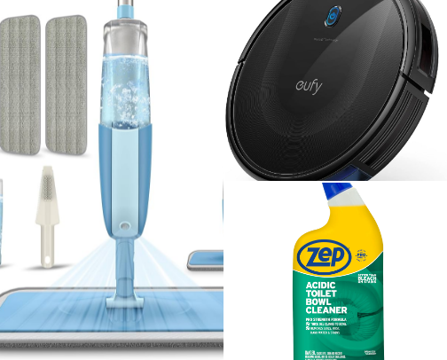 Cleaning Favorites cover photo collage