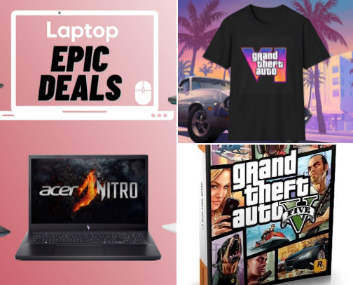 GTA 6 Gaming Essentials! cover photo collage
