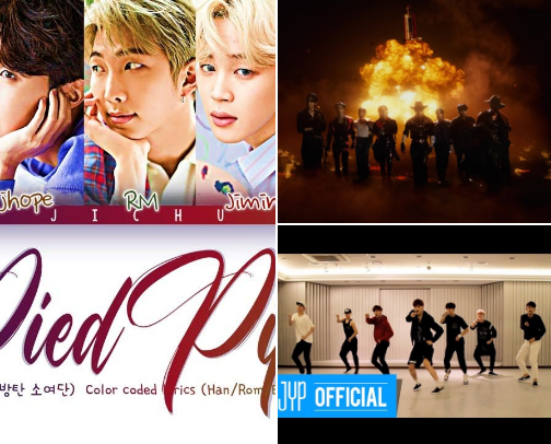 Favorite K-Pop Songs cover photo collage