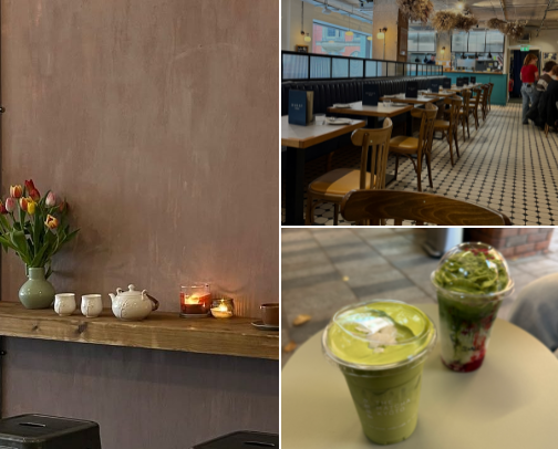 Cafes and restaurants (Manchester edition) 🍵✨ cover photo collage