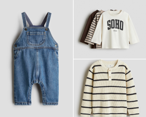 Affordable Fall/Winter Fashion: Baby & Toddler Boy Edition cover photo collage