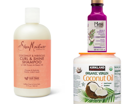 Straight Natural Hair Care Favs cover photo collage