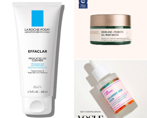 For acne prone girls!! cover photo collage