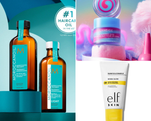 My favorite beauty recs cover photo collage