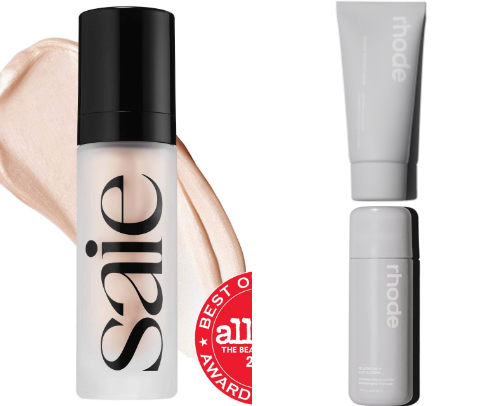 Sensitive acne prone skin favourites cover photo collage