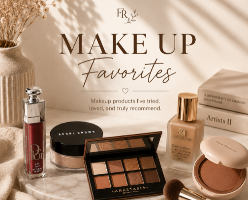 Makeup Favorites cover photo collage