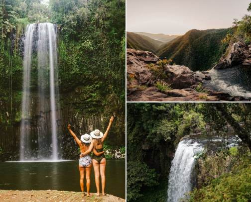 Queensland Waterfalls 💦 cover photo collage
