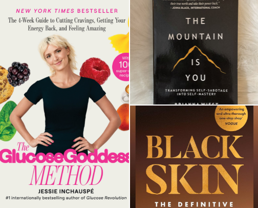 Level Up Library: Books for a Better You cover photo collage