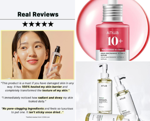 Essential Skincare for Oily-Acne Prone Skin cover photo collage