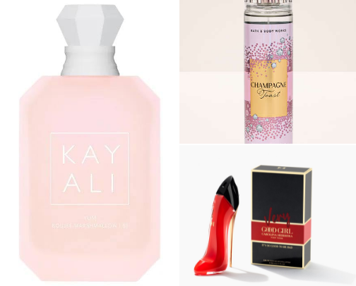 Fave Scents (spray, oils, candles, perfume) cover photo collage