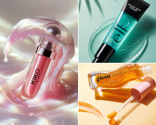 Makeup products that’ll help you have THAT glow 🤍 cover photo collage