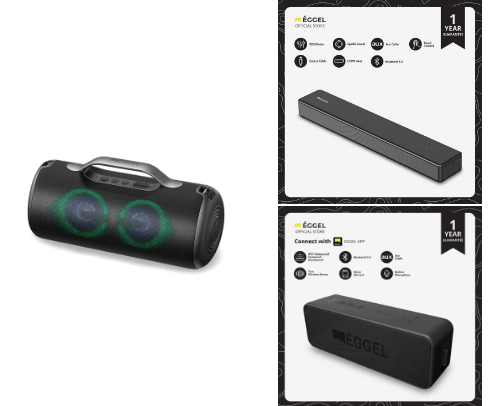 Bluetooth Speaker 2024 cover photo collage