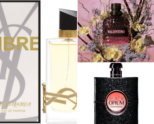 Perfumes that turn heads💁‍♀️💜 cover photo collage