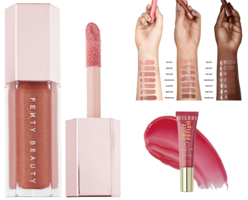 Lip gloss fanatic ✨🫦 cover photo collage