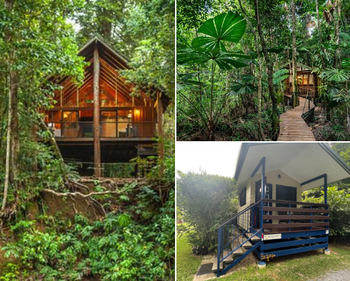 The best over night stays in Far North Queensland cover photo collage