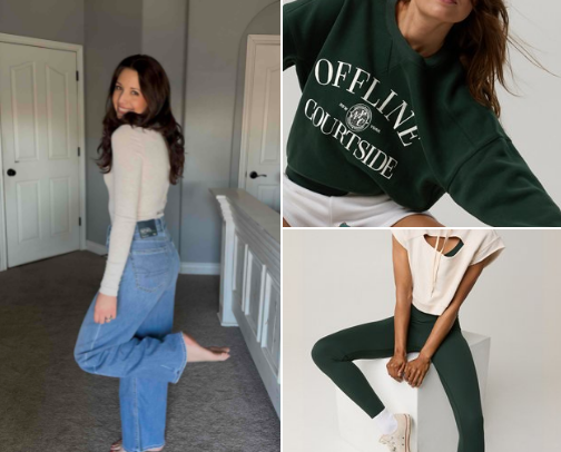 New Aerie/American Eagle Things I Have My Eyes On 👀 cover photo collage