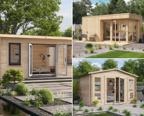 Transform Your Outdoors with Expert Landscaping Products and Buildings cover photo collage