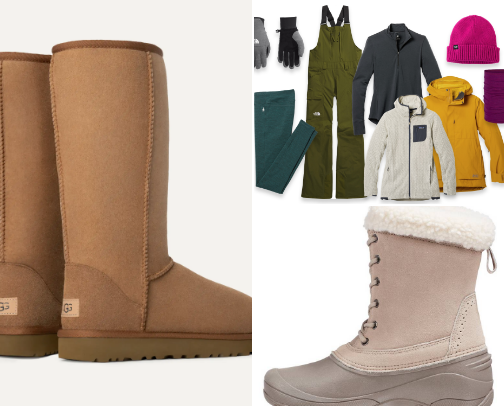 Winter wear cover photo collage