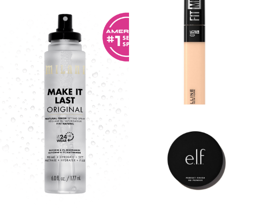 Affordable beginner makeup (under $20) cover photo collage