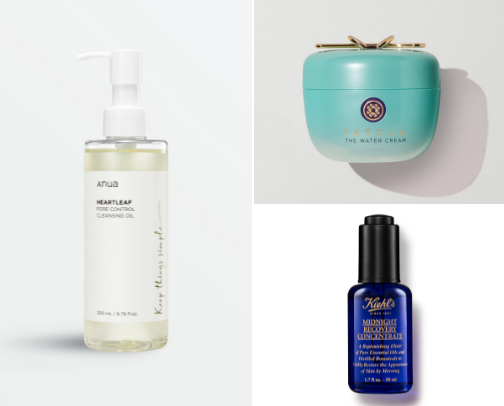 Skincare cover photo collage