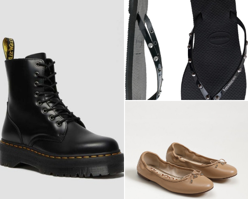 Shoes cover photo collage