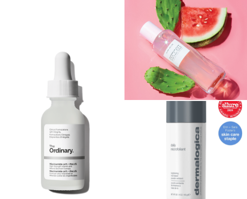 Hydrate, Nourish, Glow cover photo collage