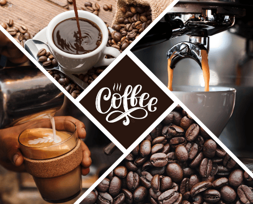 Coffee My First True Love cover photo collage