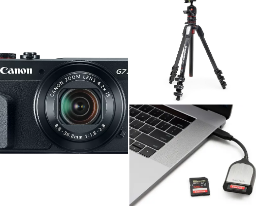 content creator must haves ꩜ cover photo collage