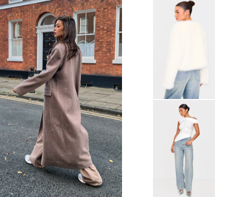 Prettylittlething Black Friday cover photo collage