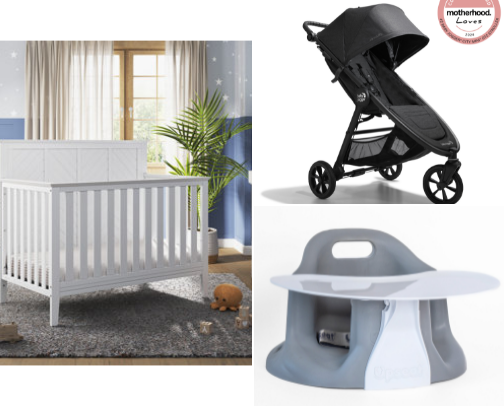 Baby items cover photo collage
