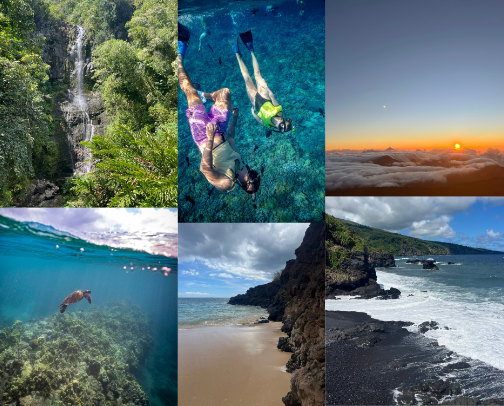 Maui must see places on vacation 🌺 cover photo collage