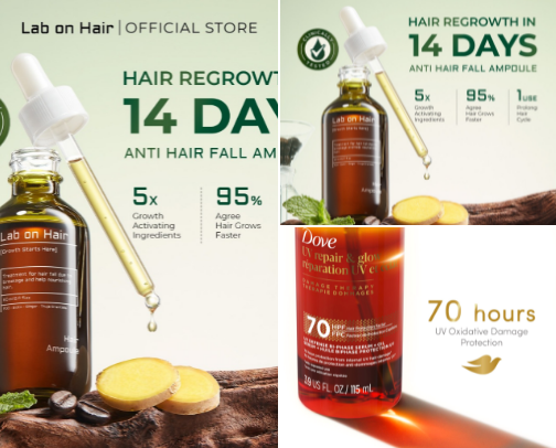 Hair Care Essentials for Gorgeous Hair cover photo collage