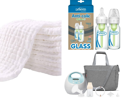 First Time Mom Essentials cover photo collage