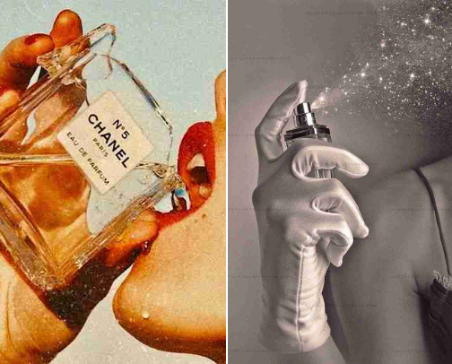 A perfume that I love and use💎 cover photo collage