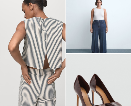 Mango Fashion for Men and Women cover photo collage