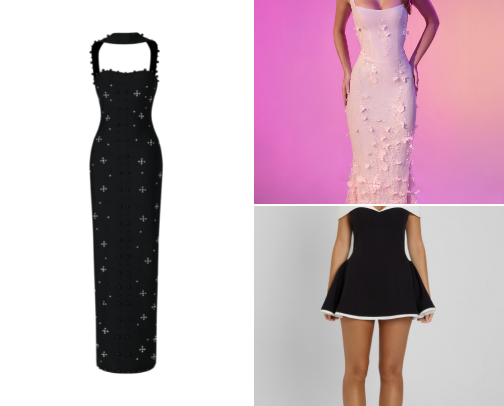 Dresses for Events cover photo collage